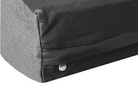 Dogbed4less 797112830976 Heavy Duty Black Canvas Duvet Pet Dog Bed Cover Xxxlarge Jumbo 55x47