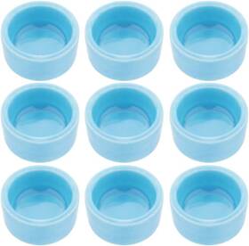 Sbq400 Dqitj 9 Pcs Spider Ceramic Water Bowl Tarantula Mini Dish For Blue