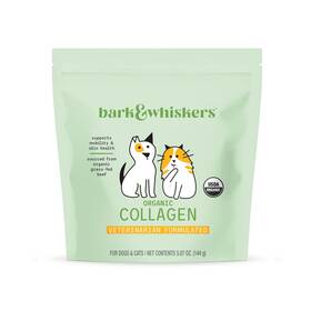 60083 Dr. Mercola Bark And Whiskers Organic Collagen For Dogs Cats 5.07 Oz. 144 G ... Fast Ship