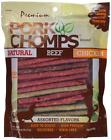 15958983879 Dt809 Premium Pork Chomps Munchy Sticks Assorted Natural Beef