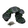 E4gysz10658 Saim Turtle Ramp Climb Stone Resin Platform Aqua Landscape Decorative