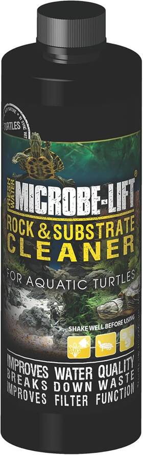Rscat04 Ecological Laboratories Inc 4oz Rock And Substrate Cleaner For Turtle Aquariums Clarifies Water Breaks Dow