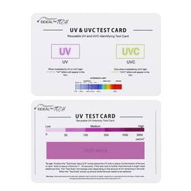 Eideal 196852352265 Uv And Uvc Test Card Intensity 3-in-1 Uva &