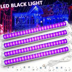 Zgdt5 Ejs Super Car Uv Led Blacklight Bar 4-pack 40w 10w Upgrade-blacklight-4pack