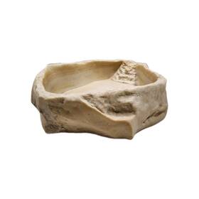 Ht002 Eko Terra 2002 Xlarge Reptile Water Dish Resin Rock Water/ Food Bowl