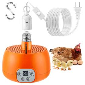 So-enhon-1930 Enhon Chicken Coop Heater Timing Heat Lamp For Chickens Smart Temperature C