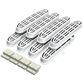 Cwff4.5-8p Enormous Dan Cat Water Fountain Filter 8 Pack Pet Replacement For 4