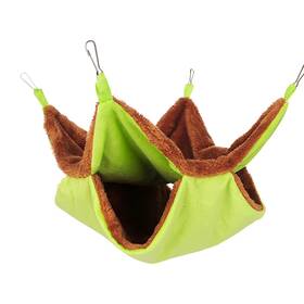 Ewuhry 628992805641 Pet Cage Hammock For Small Animals Bunkbed Hanging Warm Hideout 24 In W X 14
