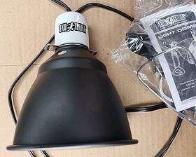 Exo-terra 015561223492 Reptile Dome Aluminum Light Fixture 6 Inch