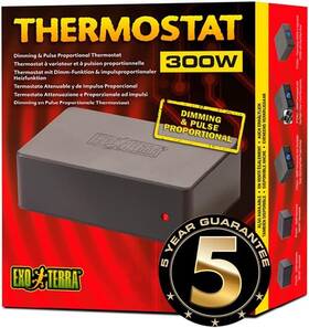 300w Exo Terra 015561224611 Dimming And Pulse Proportional Thermostat For Reptile Terrariums