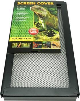 Exo Terra 015561227186 Hagen Screen Cover 2.5 Gallon