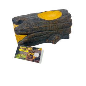 Exo Terra 015561231787 Wet Log Large Hide For Reptiles