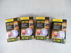 100w Exo Terra 4 Pack Daytime Heat Lamp A19 Bulbs E26 Medium Base 015561221115