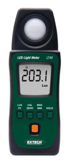 Lt40 Extech 735090506124 Led Light Meter