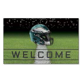 19956 Fanmats Team Color Crumb Rubber Philadelphia Eagles Door Mat 1 Pack 18 Inch X