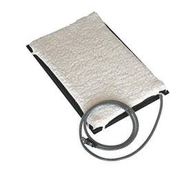 Hm-60s Farm Innovators Inc. 085045001601 Model Small 13-inch By 19-inch Plastic Heated Pet Mat With Fleece Cove