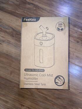 Fk-0114-us Feekaa Stainless Steel Humidifier 4l/1gal Cool Mist Humidifier... Usa Fast Ship