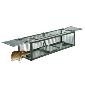 Ferch Pd-16543 Humane Animal Live Cage Rat Trap With 2 Doors For Mice Hamsters Chipmunk