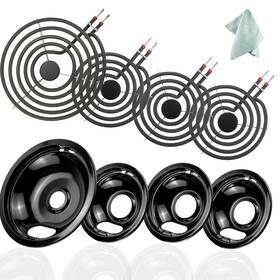 Dp215-3 Fetechmate 1 Mp15ya Mp21ya Electric Stove Burner Element Replacement Set 3 6 Inch