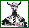 Fhz9 Zebra Animal Flathead Toy Large Free Shipping 788169109016