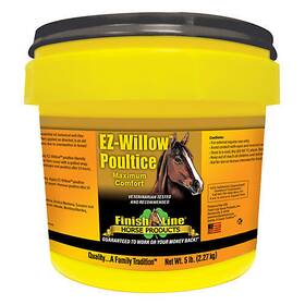 E010751 Finish Line E-z Willow Poultice 5 Lb