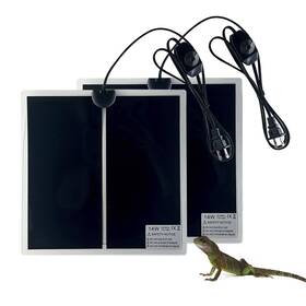 Fba-pasen-030 Fipasen Reptile Heating Mat 2pcs Pad With Temperature Adjustment For