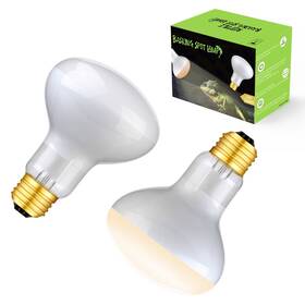 Fiveage 822360571286 75w Basking Spot Daylight Lamp Uva Reptile Heat Bulb Soft White Sun For