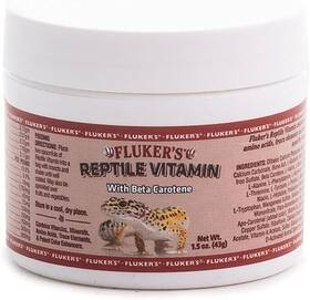 73002 Fluker Labs Flukers Repta Vitamin Reptile Supplement With Beta Carotene 1.5 Oz
