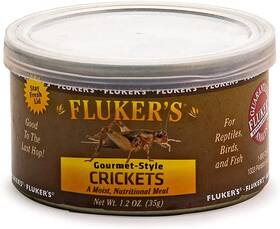 919015 Fluker Labs Gourmet Canned Food For Reptiles Fish Birds And Small Animals Crickets 1.2 O