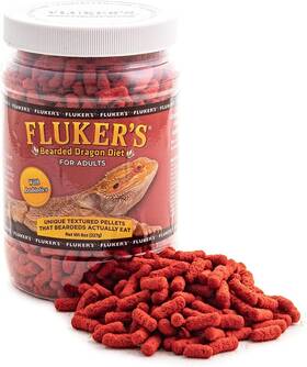 012400 Flukers Bearded Dragon Food For Adult Dragons 8 Ounce Pack Of 1