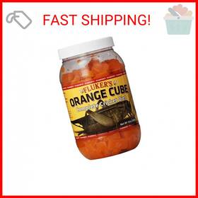 Flukers 015568945267 Orange Cube Complete Cricket Diet Gut Load Food For Feeder Insects And