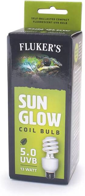 Flukers 091197230066 Sun Glow Tropical Fluorescent 5.0 Uvb Bulb - 26 Watt