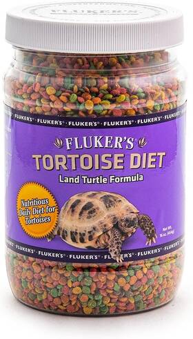 Flukers 091197700163 Tortoise Diet Small Pellet Food 16-ounce 70016