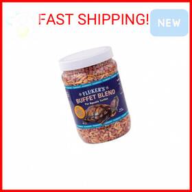 Flukers 091197701313 70131 Buffet Blend Aquatic Formula Turtle Food 12oz