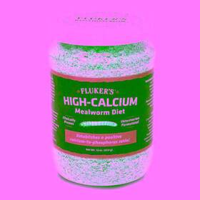 Flukers 091197710117 High-calcium Mealworm Diet 12 Oz By
