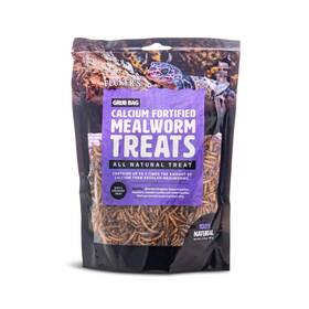 Flukers 091197720369 Fluker S Grub Bag All Natural Calcium Fortified Mealworm Treats Packed With P