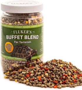 12389 Flukers Buffet Blend Tortoise Diet Veggies 12.5 Ounce Pack Of 1 No Color