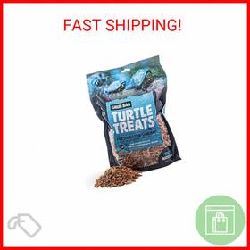 72031 Flukers Grub Bag Turtle Treats High Protein Freeze Dried River Shrimp For Aqu