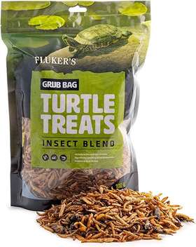 72032 Flukers Grub Bag Turtle Treat Insect Blend 6 Oz