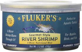 919081 Flukers Gourmet Canned Food For Reptiles Fish Birds And Small Animals - River Shrimp