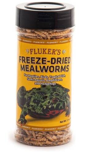 Mi7801 Flukers Freeze Dried Insects Nutrient Packed Mealworms Ideal For Lizards 1