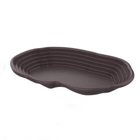 Fl-pzp0.220 Flushbay Extra Large Reptile Bathing Pool Feeding Dish Water Bowl With Ramp Aq