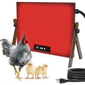 Fbycb2 Foandbevi Large Chicken Coop Heater For Winter Metal Chick Brooder Plate Radiant Heate