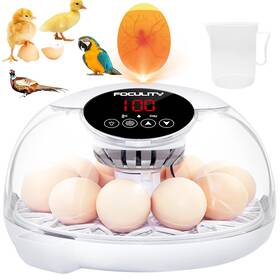 Incubator-001 Foculity Egg Incubators For Hatching Eggs With Smart Automatic Turning Small Poultry D