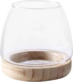 230203ld02-1-10419-1437425111 Fofetbfo Glass Hydroponic Plant Terrarium Unique Fish Bowl Aquarium A Clear