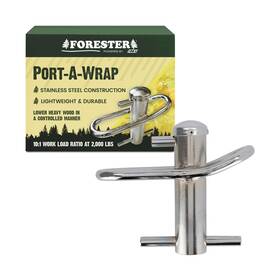 Forester 756580808269 Port-a-wrap Stainless Steel Portawrap For Tree Work 7 000lb Brea