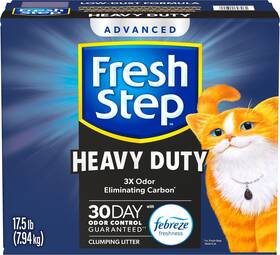 Fresh Step 044600607061 Clumping Cat Litter Heavy Duty Advanced Long Lasting 30-day Odor C Fresh Step 044600607061 Clumping Cat Litter Heavy Duty Advanced Long Lasting 30-day Odor C