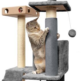 94187 Furhaven Wrap Around Scratching Post Cover For Indoor Cats Fits Posts Up To