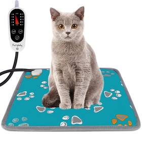 Furrybaby 414818974972 Pet Heating Pad Waterproof Dog Mat For Cat With 5 Level Timer An