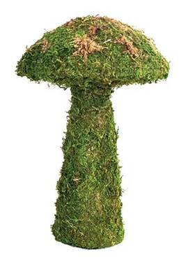 Decoration...44 Galapagos 55271 Green Moss Mushroom Natural Organic Mossy 11 Inch Terrarium Ornament